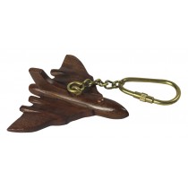 Wooden Vulcan Keyring (Batches of 10) 7.5cm