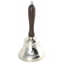 School Bell - Nickel Finish -22cm