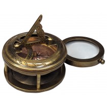 Compass - Sundial - Magnifying Glass AB - 11cm