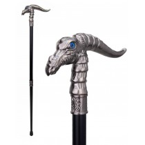 Blue Eyed Dragon Swagger Cane / Walking Stick - 93cm
