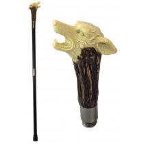 Wolf Swagger Cane / Walking Stick 94cm