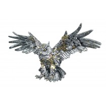 Mechanical Owl - Wings Outstretched Wall Art - 48cm
