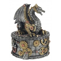 Steampunk Dragon Box 15.5cm