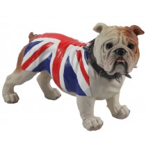 Bulldog Standing (Union Jack) 29cm