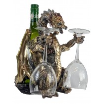 Steampunk Dragon Wine Holder 29.5cm