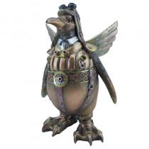 Steampunk Penguin Pilot 26cm 