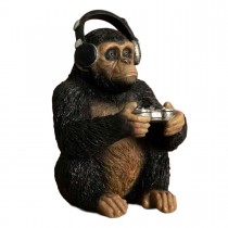 Monkey Gamer 18cm