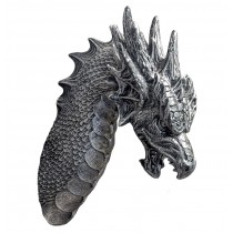 Dragon Head Wall Art Faux Taxidermy - 41cm