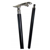 Panther  Walking Stick Nickel 90cm