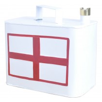 St George Flag Petrol Can Small - 26cm 