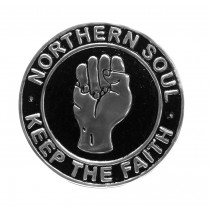 Northern Soul Sign - Polished Aluminium 24cm
