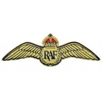RAF Wing Plaque - Cast Aluminium - 30cm
