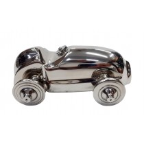 Vintage Racing Car - Cast Aluminium - 13cm
