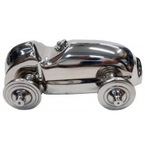 Vintage Racing Car - Cast Aluminium - 24cm