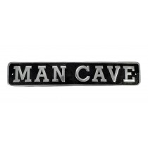 Man Cave Plaque - Cast Aluminium - 65cm