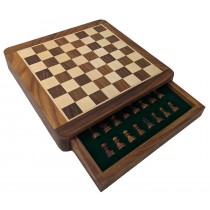 Square Magnetic Chess Foamed Tray Inside 25cm