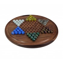 Chinese Checkers - Sheesham Wood - 30cm
