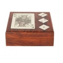 King Card and Dice Box - 11cm