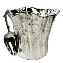 28cm Large Artisan 3/6 Bottle Ice Bucket With Ice Scoop N/P
