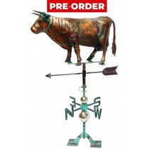 Copper Art - 3D Bull Weathervane - 102cm