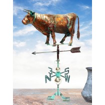 Copper Art - 3D Bull Weathervane - 102cm