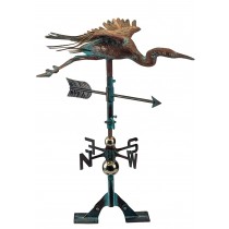 Copper Art - 3D Stork/Heron Weathervane - 64cm