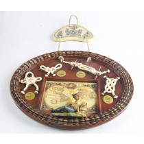 Resin Wall Plaque  Fisherman Knots