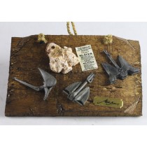 Antiqued Anchor Plaque