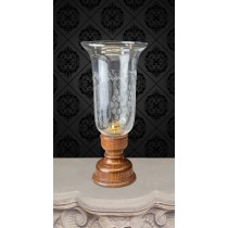 41cm - Etched Grape Candlestick 