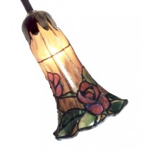 Pond Lily Shade - Rose Design 14cm