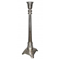 Aluminium Pillar Candle Holder (Rough Polish Finish)