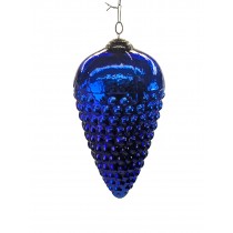 33cm Blue Hanging Grapes