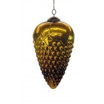 33cm Amber Hanging Grapes