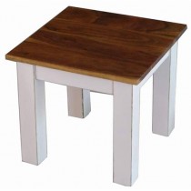 Acacia Lisbon Country Coffee Table 45cm (White)