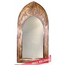 Mango Wood Gothic Mirror (Small) 61cm