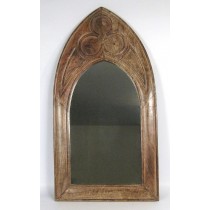 Mango Wood Gothic Mirror (Large)