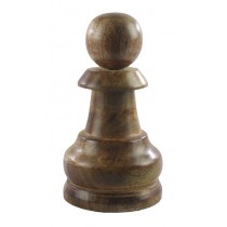 Mango Wood Pawn Chess Piece 24cm