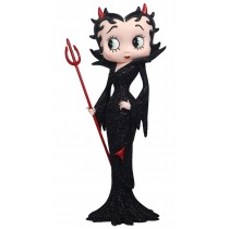 Betty Boop Devil - Black Glitter Dress 30.5cm