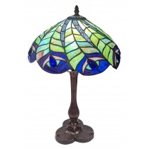 Peacock Tiffany Table Lamp (Medium) 43cm