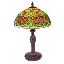 Fleur De Lys Tiffany Table Lamp 46cm (Medium)