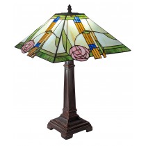 Mackintosh Tiffany Style Table Lamp (Large) 55cm