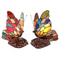 Butterfly Spot Two Tone Lamp 22.5cm