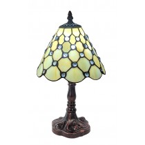 Cream Tiffany Table Lamp 33cm