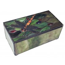 Dragonfly Tiffany Jewellery Box 20cm