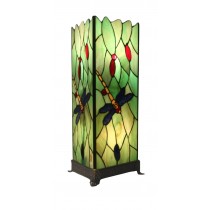 Dragonfly Square Tiffany Lamp (Large) 46.5cm