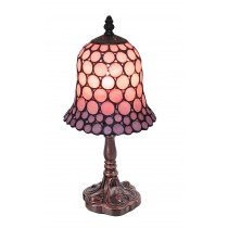 Pink Bell Shaped Spot Lamp 32cm