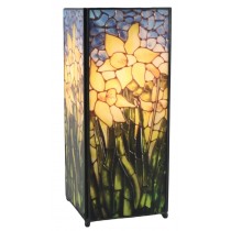 Daffodil Square Lamp Screen Printed - 27cm