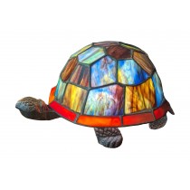 Turtle Tiffany Lamp (Sunset) 22cm