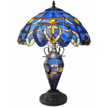 Art Nouveau Double Lamp With Resin Base 60cm Large - New Design
