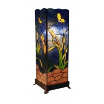 Riverbank and Dragonfly Square Lamp (Large) 46.5cm